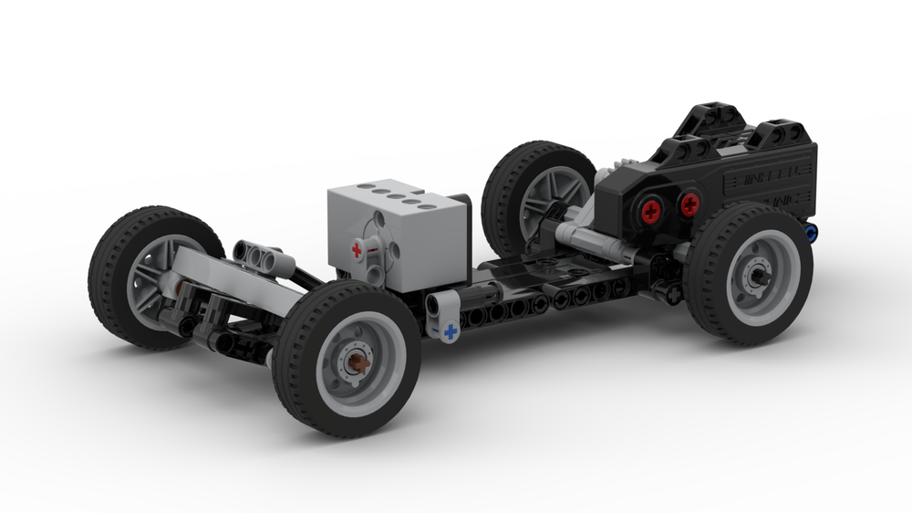 Lego Small RWD drift chassis