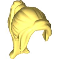 Lego Hair Ponytail Long with Side Bangs / Bright Light Yellow