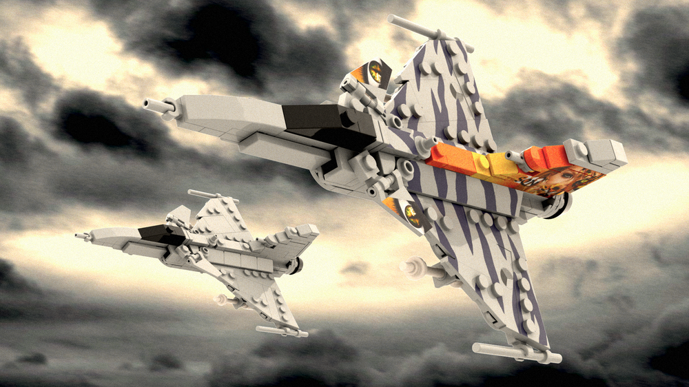 Lego 1:72 Scale JAS-39 Gripen (Czech Air Force)