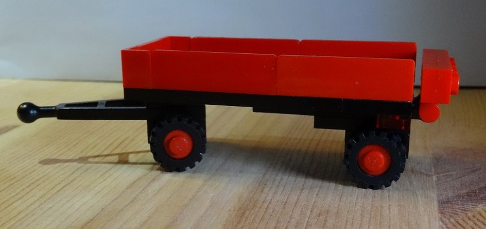 Lego Trailer 2 axle for small tractor