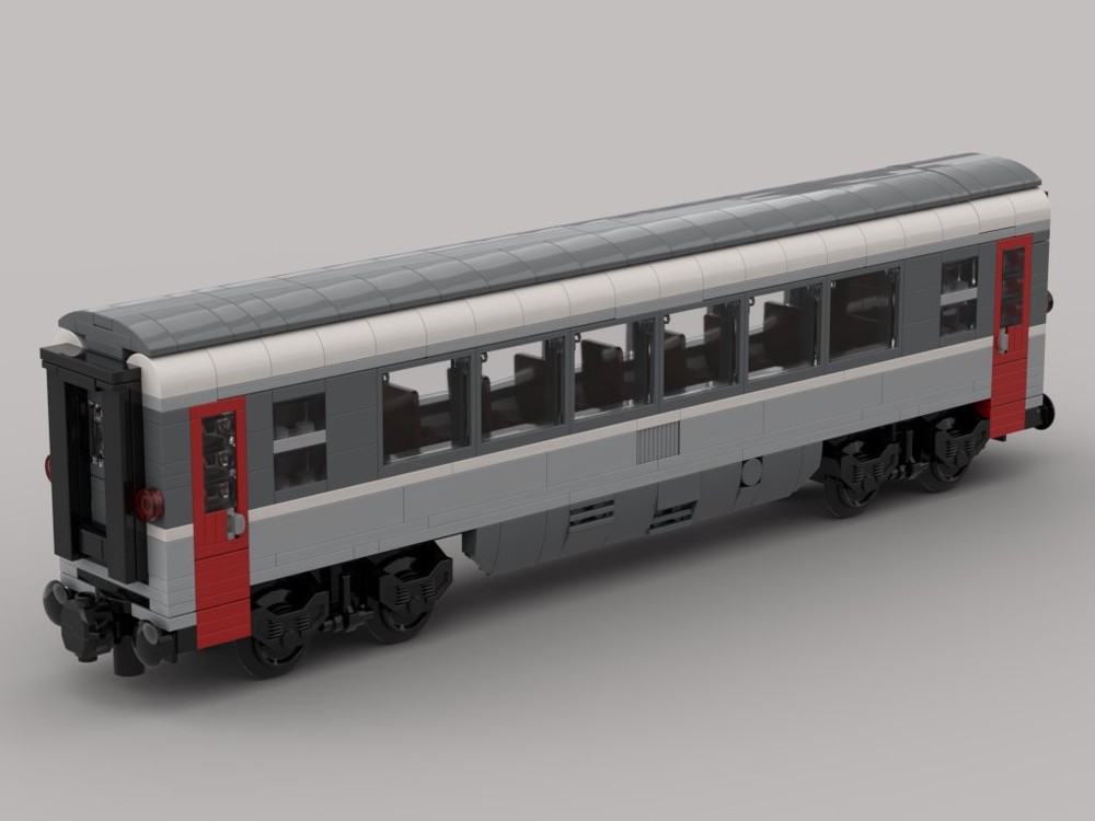 Lego Second class passenger Eurofima waggon from switzerland