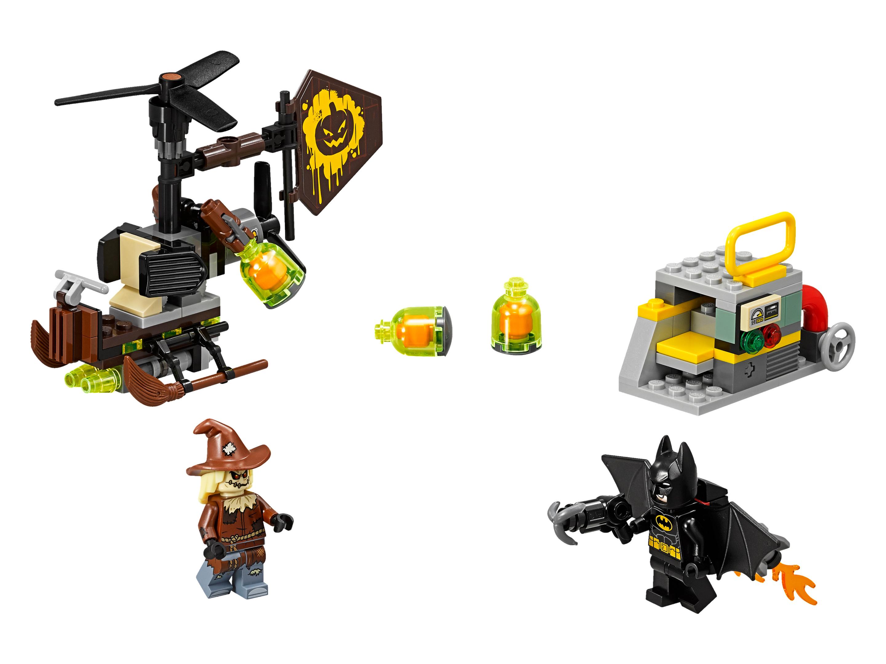 Lego Scarecrow Fearful Face-off