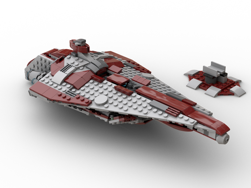 Lego Clone Carrier Ship (BOT-24001) - open hangar version