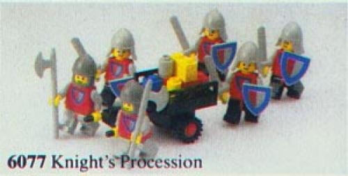 Lego Knight's Procession