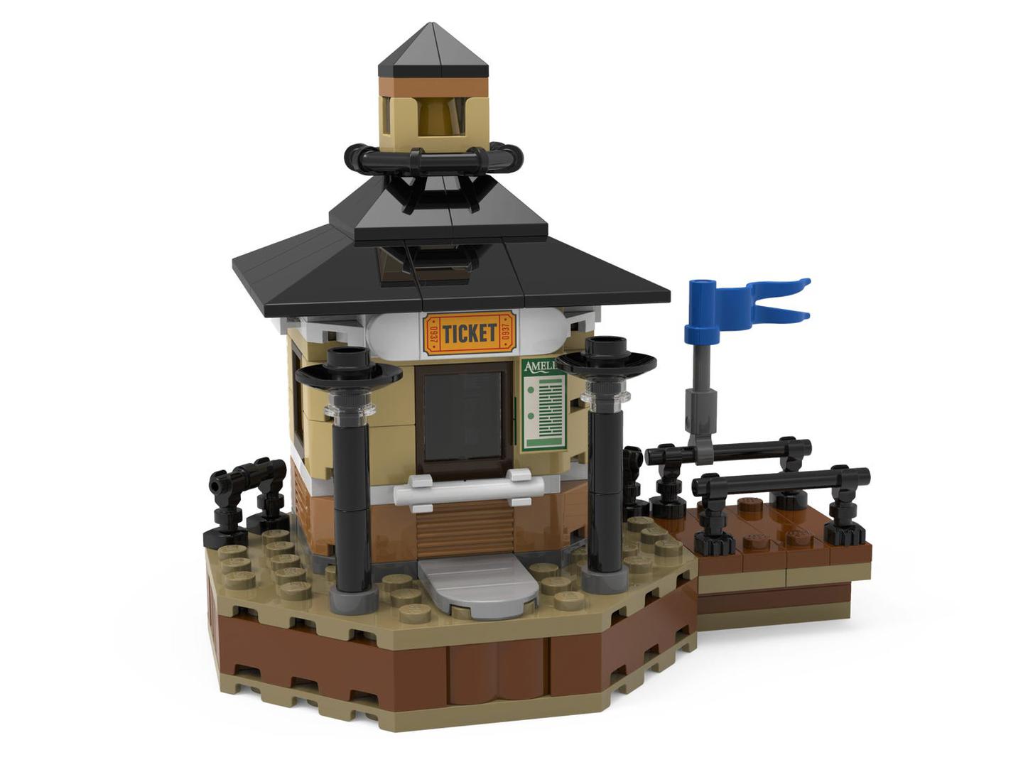 Lego Amelia Ticket Booth