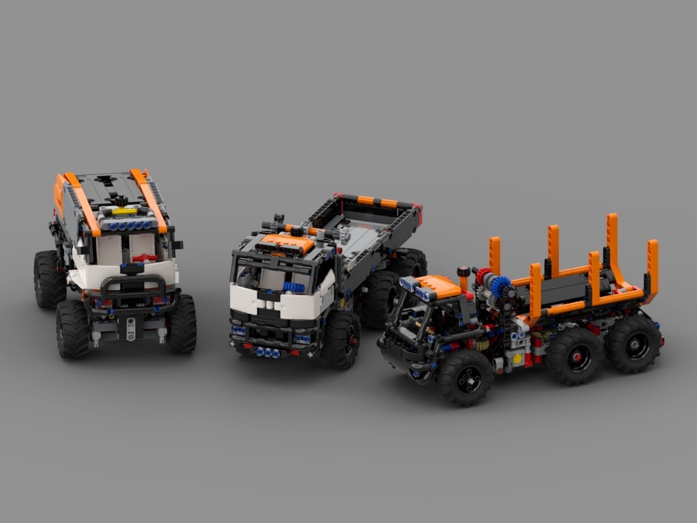Lego 42139 Alternate models: 3 in 1