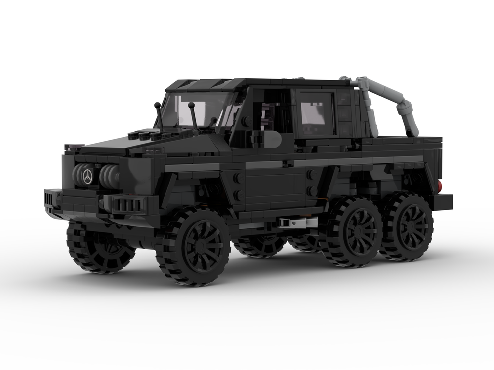 Lego Mercedes Benz AMG 63 6x6 Version (76924 MOD)