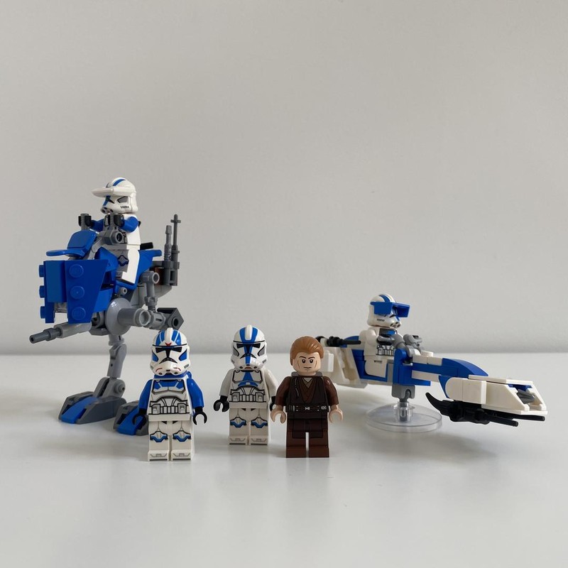Lego AT-RT and BARC speeder battlepack