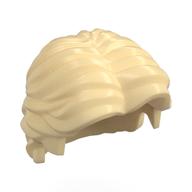 Lego Hair Short Wavy with Center Part / Tan