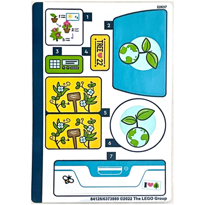 Lego Sticker Sheet for Set 41707-1 / [No Color/Any Color]