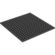 Lego Plate 16 x 16 / Black