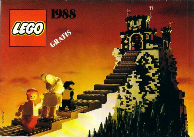 Lego 1988 Medium Spanish (IB (E) 103519/103619) prices in pesetas - precios en pesetas