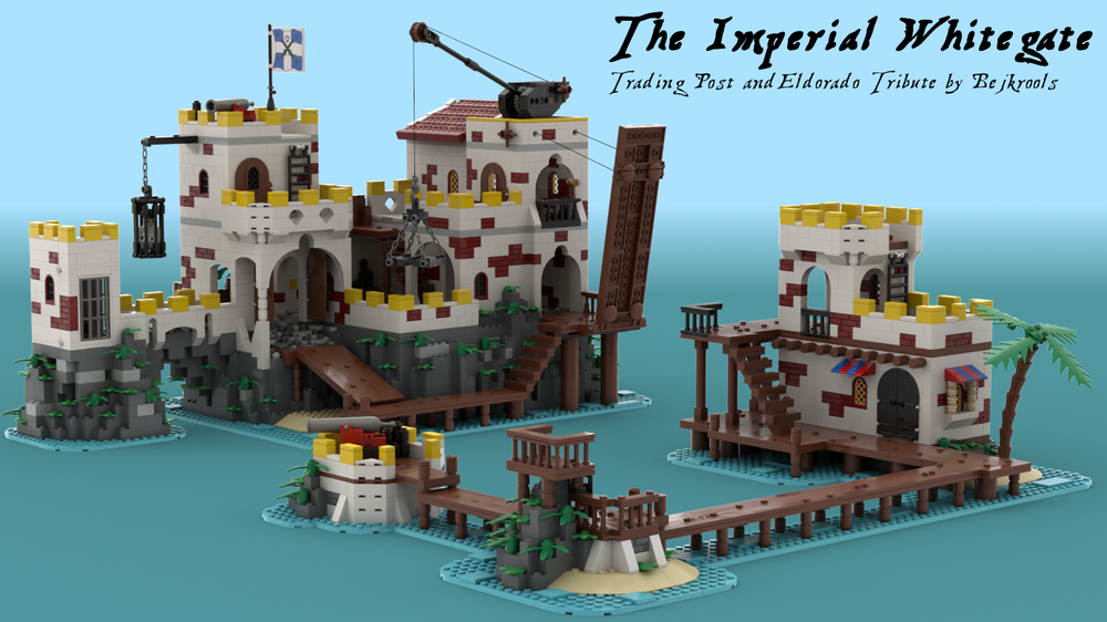 Lego The Imperial Whitegate - Trading Post Tribute
