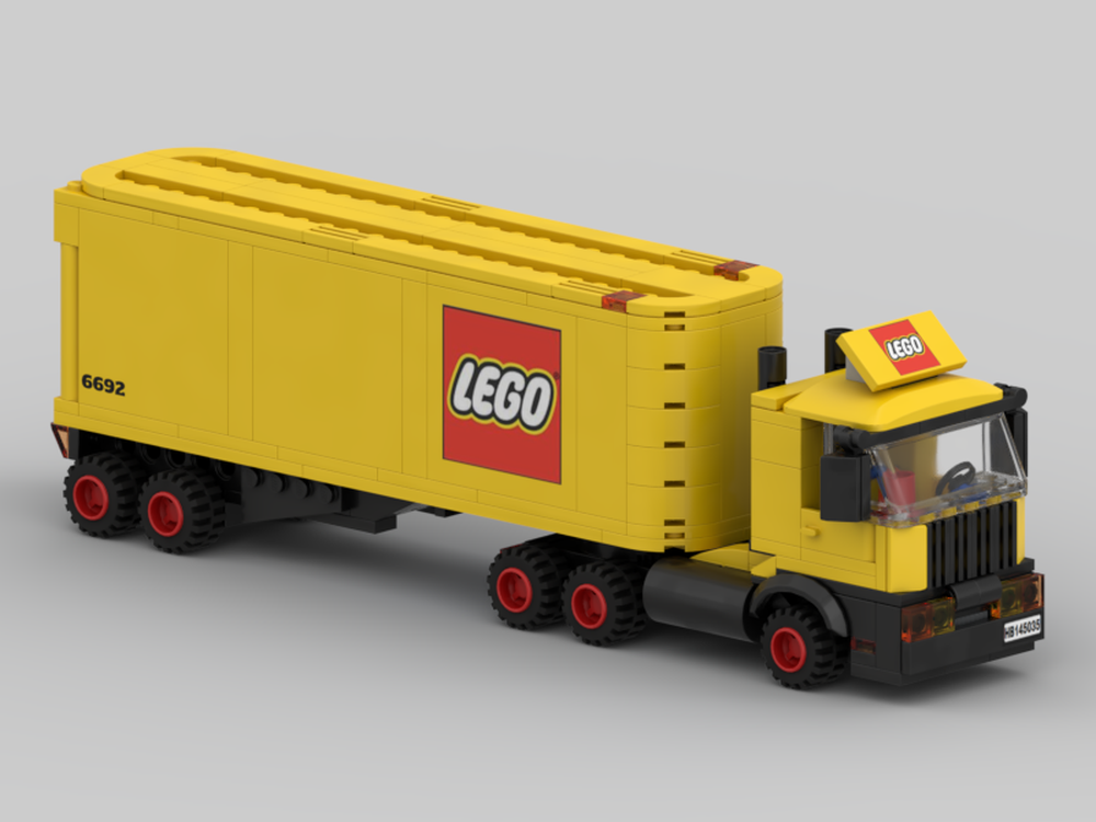 Lego Tractor Trailer