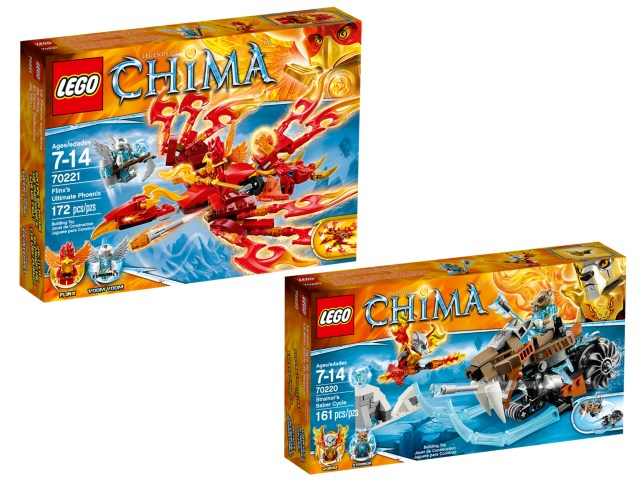 Lego Strainor vs Flinx