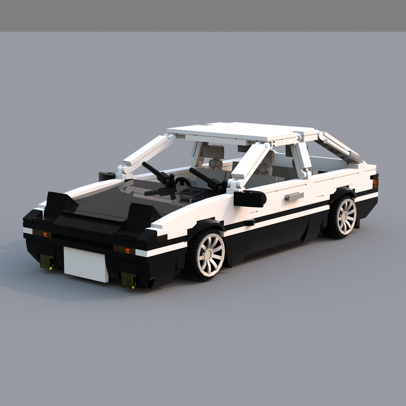 Lego Toyota AE86 Sprinter Trueno Hatchback