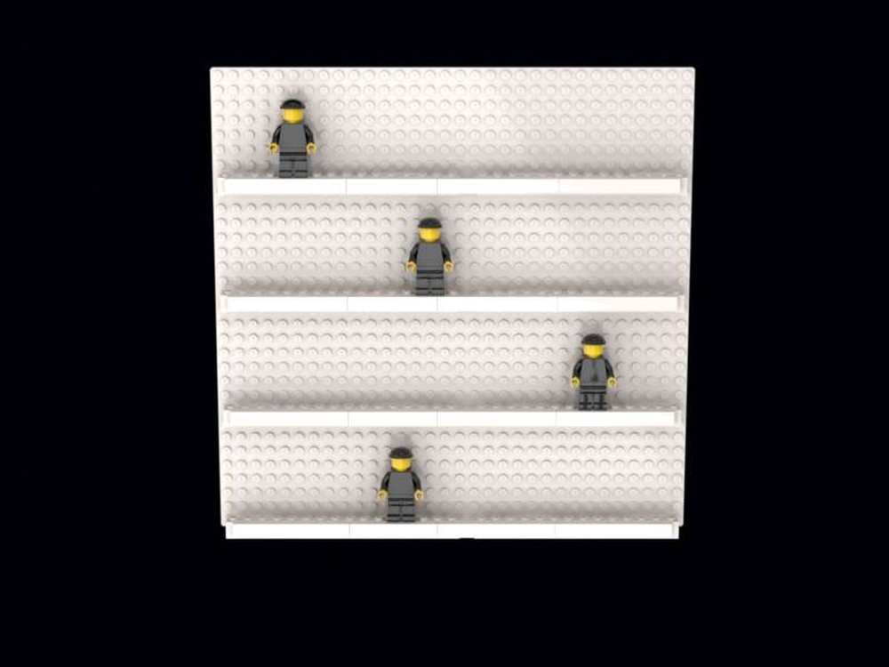 Lego Minifigure wall