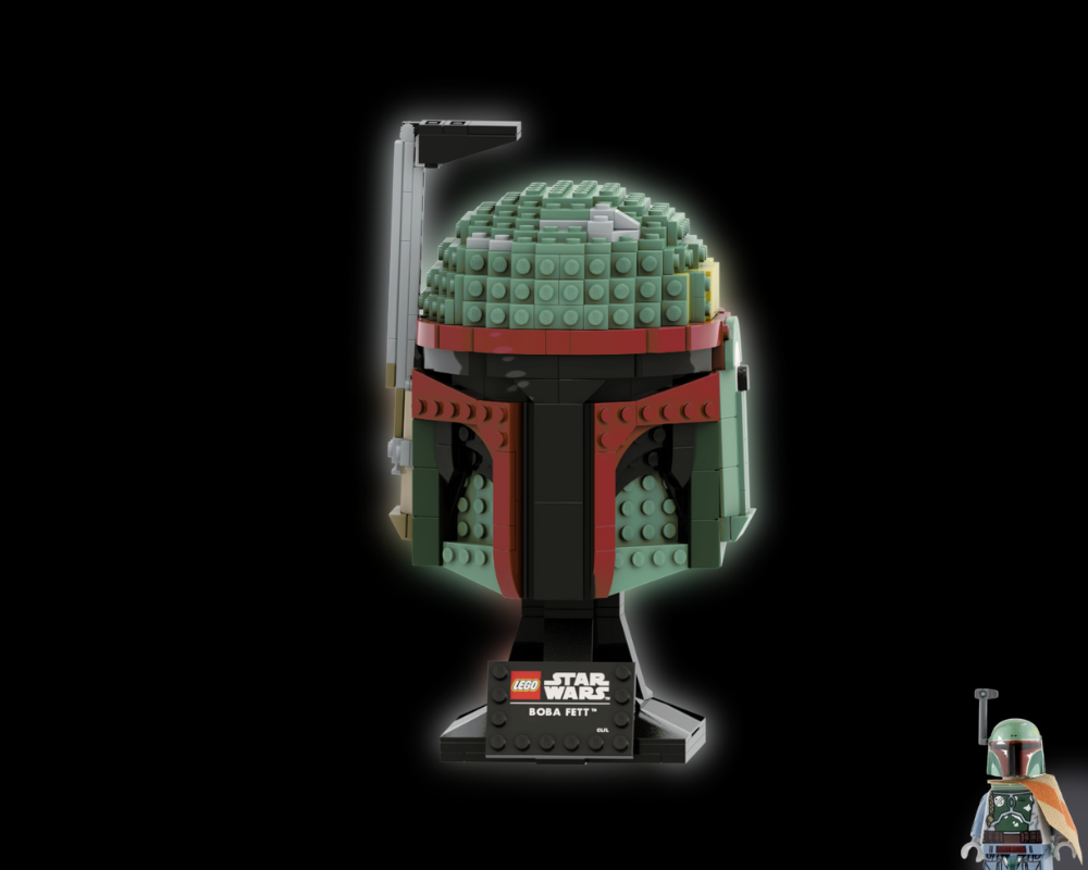 Lego Boba Helmet - Set 75328 Mod