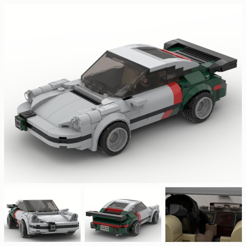 Lego Cyberpunk porsche 911