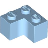 Lego Brick 2 x 2 Corner / Pastel Blue