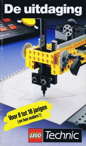 Lego 1990 Medium Technic Dutch Foldout (921387-NL)