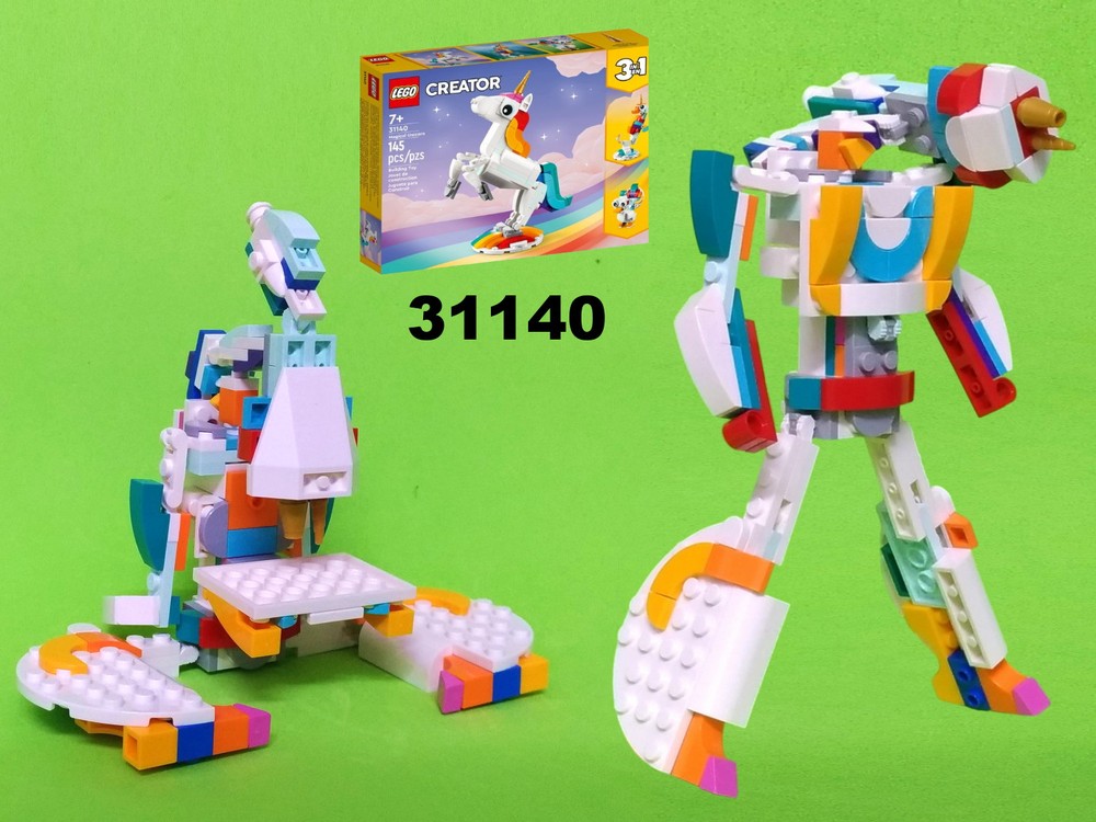 Lego Transformer Microscope (Perceptor) from LEGO Creator 31140: Magical Unicorn