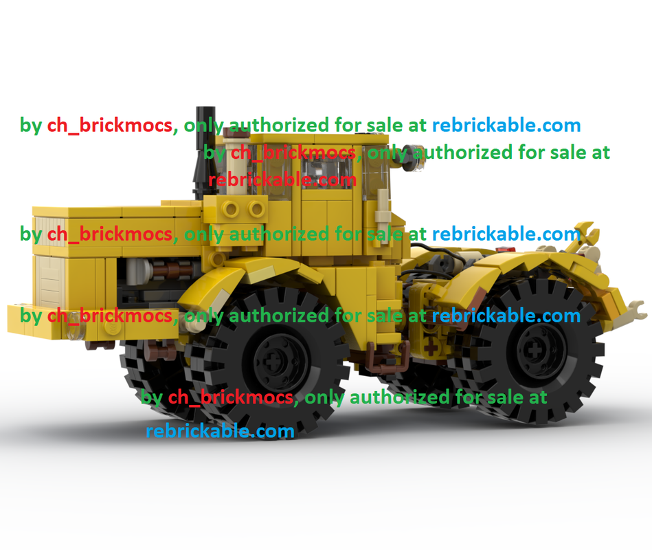 Lego Kirovets K-701 Yellow