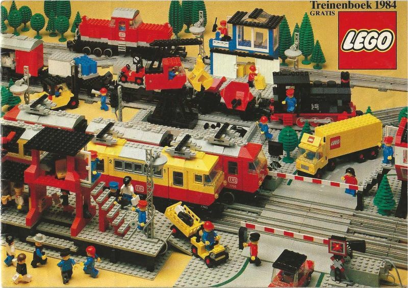 Lego 1984 Medium Train Dutch (93.520-NL)