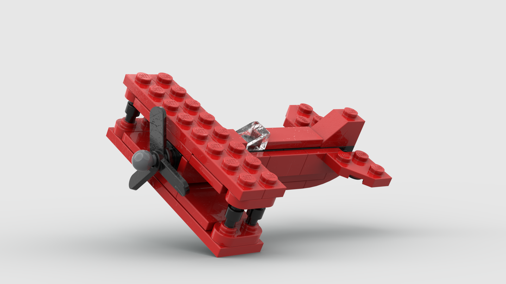 Lego the red bearon