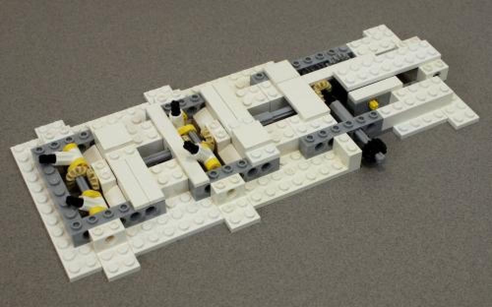 Lego 10245 Motorized Sleigh Base