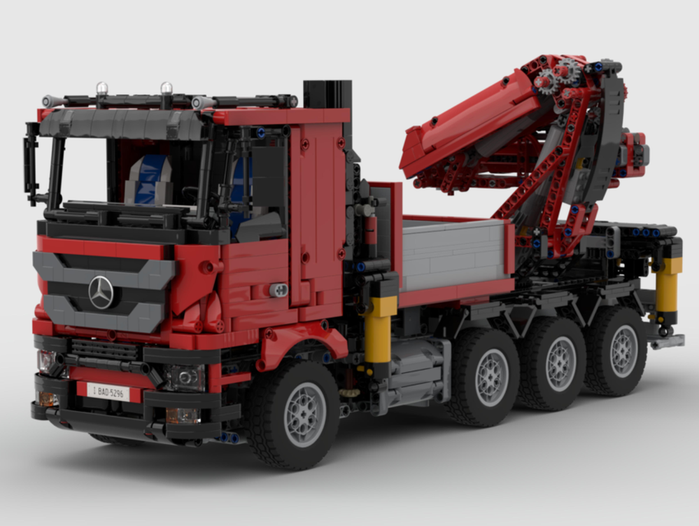 Lego Mercedes Benz FASSI F1650 Truck Crane
