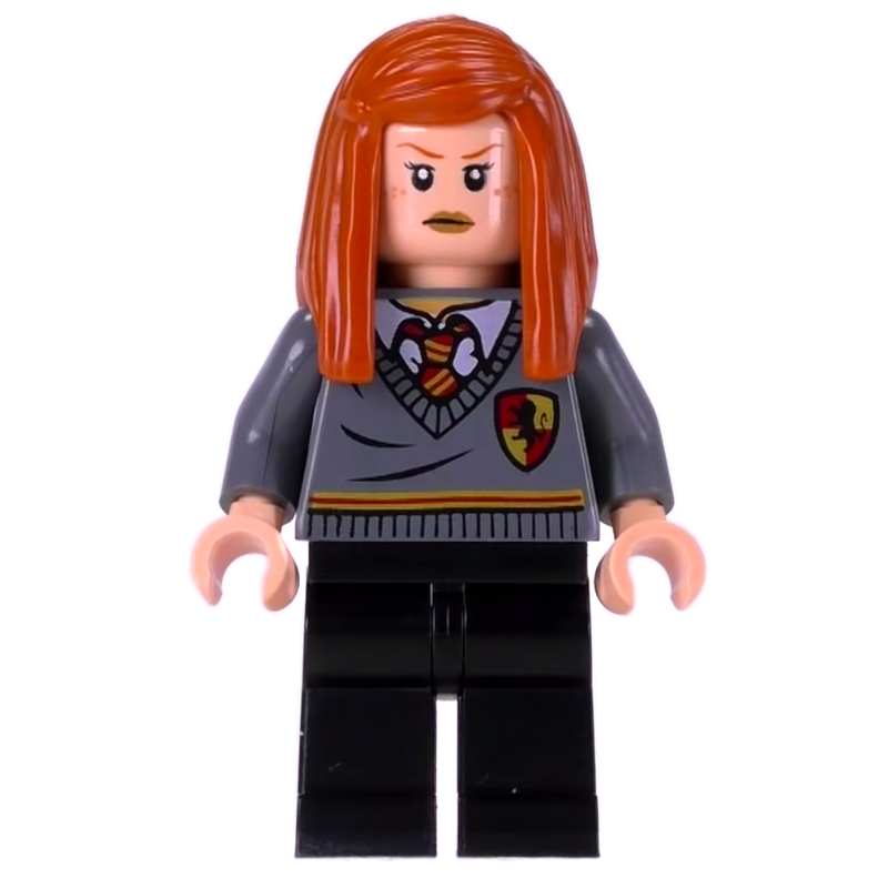 Lego Ginny Weasley, Gryffindor Sweater with Crest