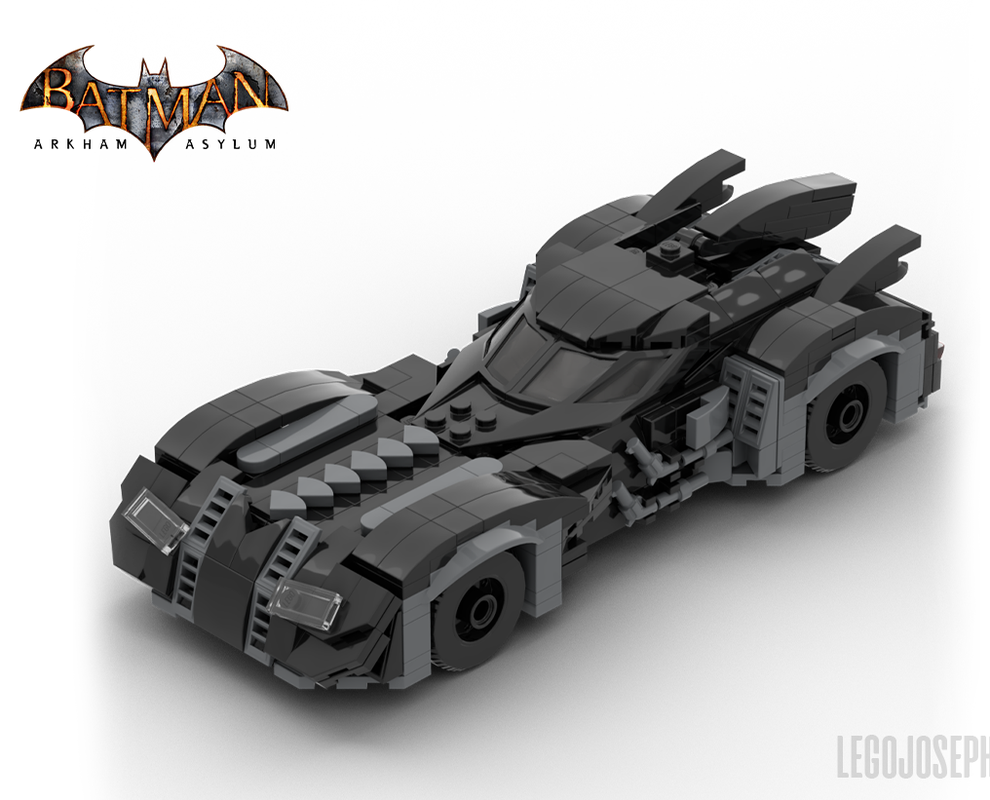Lego Arkham Asylum Batmobile