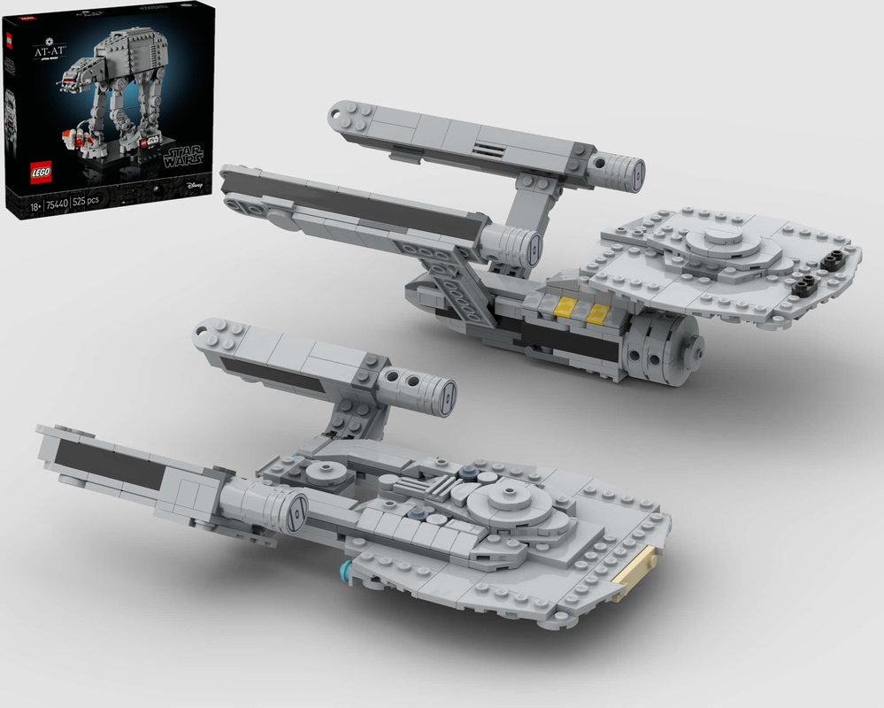 Lego Enterprise 2-in-1 Alternate Builds Bundle - 75440 AT-AT