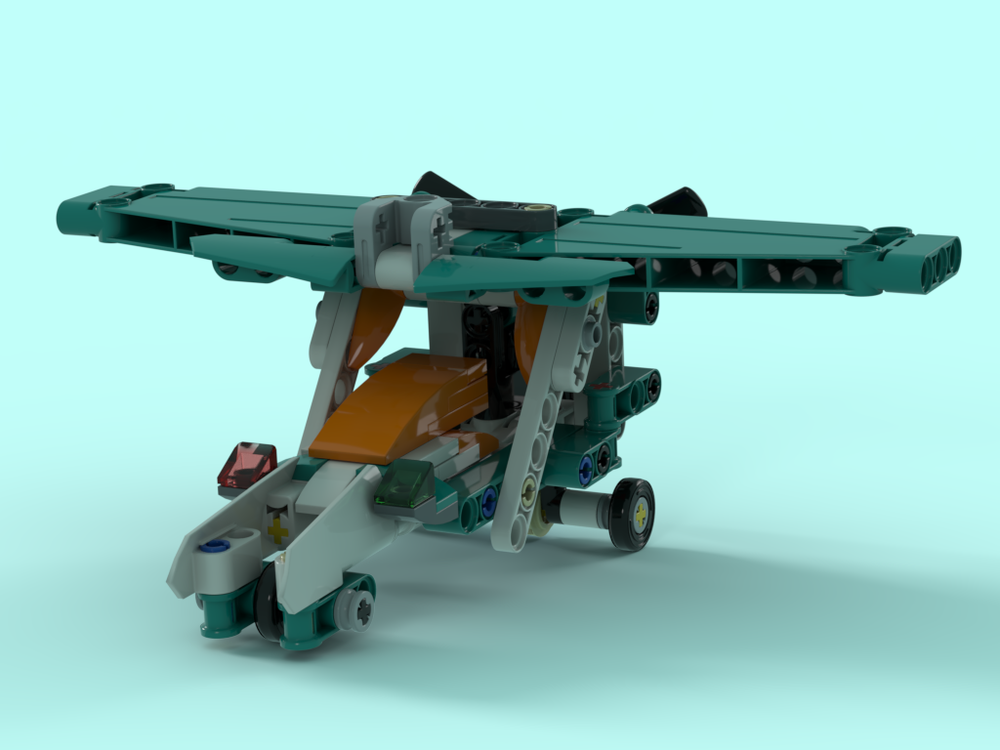 Lego Powered hang glider - 42117 C model