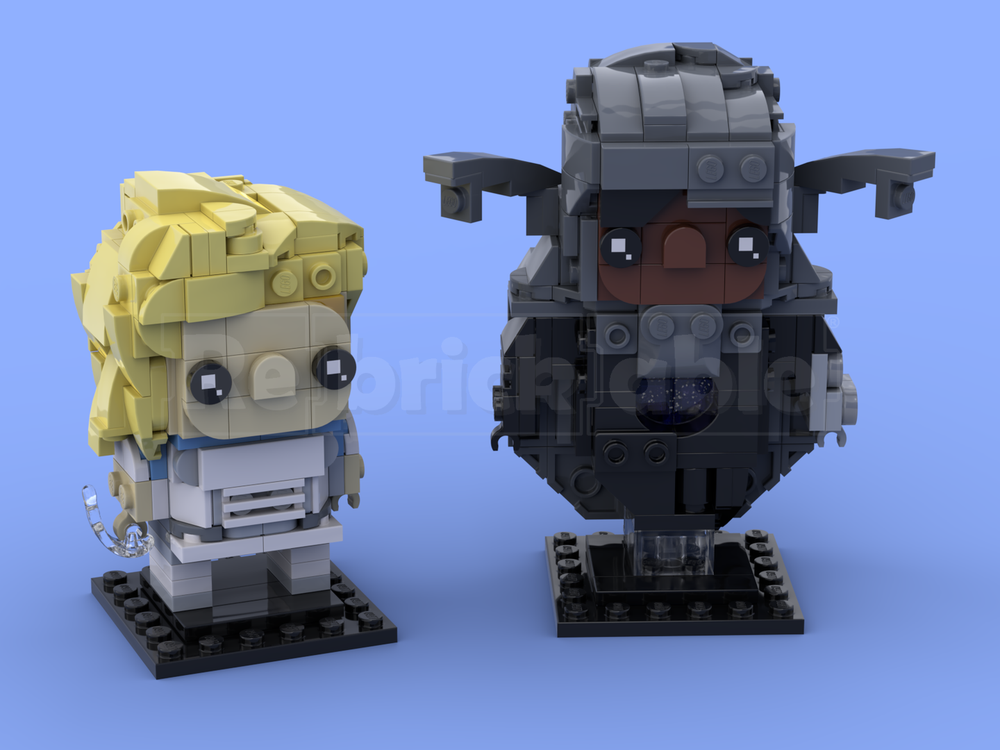 Lego Marvel Rivals- Cloak and Dagger Brickheadz