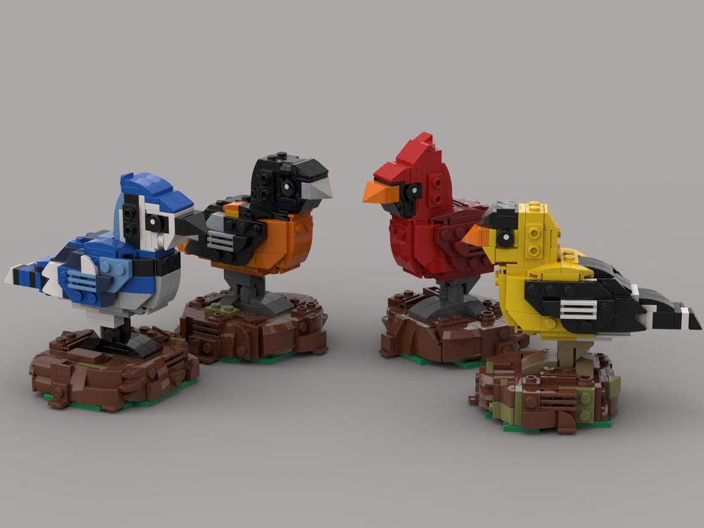 Lego American Backyard Birds Collection 1