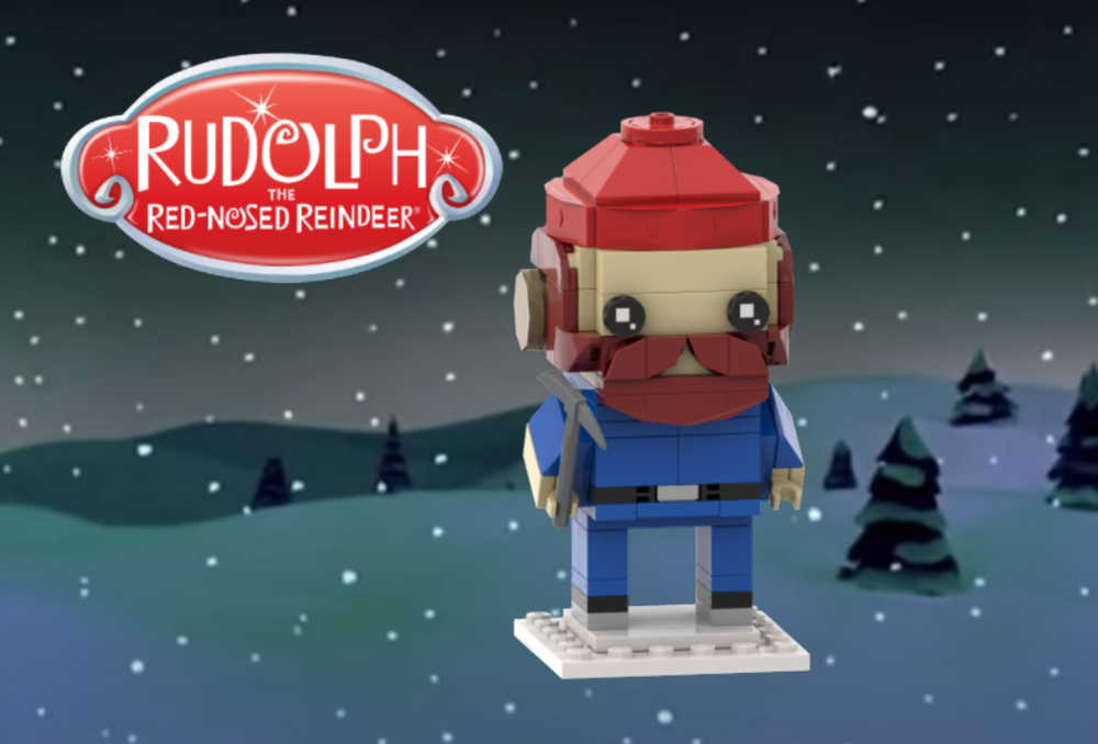 Lego Yukon Cornelius Rudolph the Red Nosed Reindeer