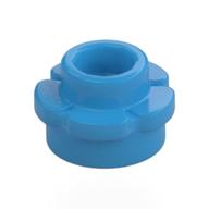 Lego Plant, Flower, Plate Round 1 x 1 with 5 Petals / Dark Azure