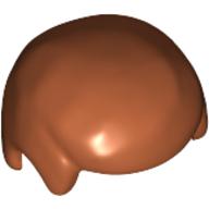 Lego Hair Smooth / Dark Orange