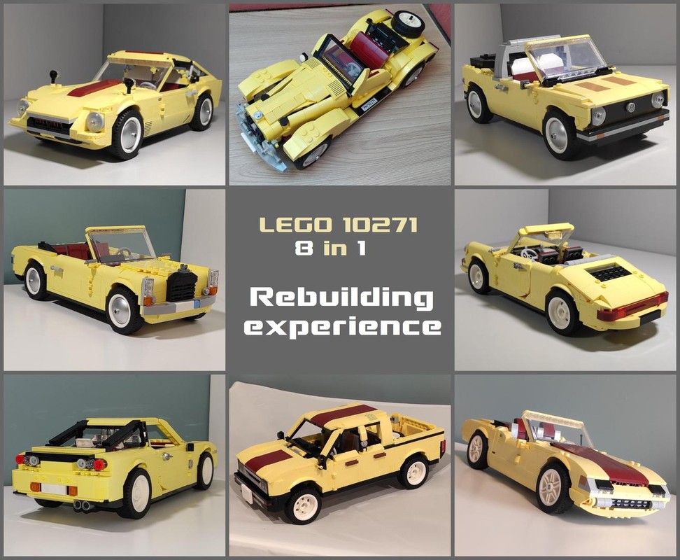 Lego 10271 8 in 1 Rebuilding experience