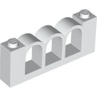 Lego Fence 1 x 6 x 2 / White