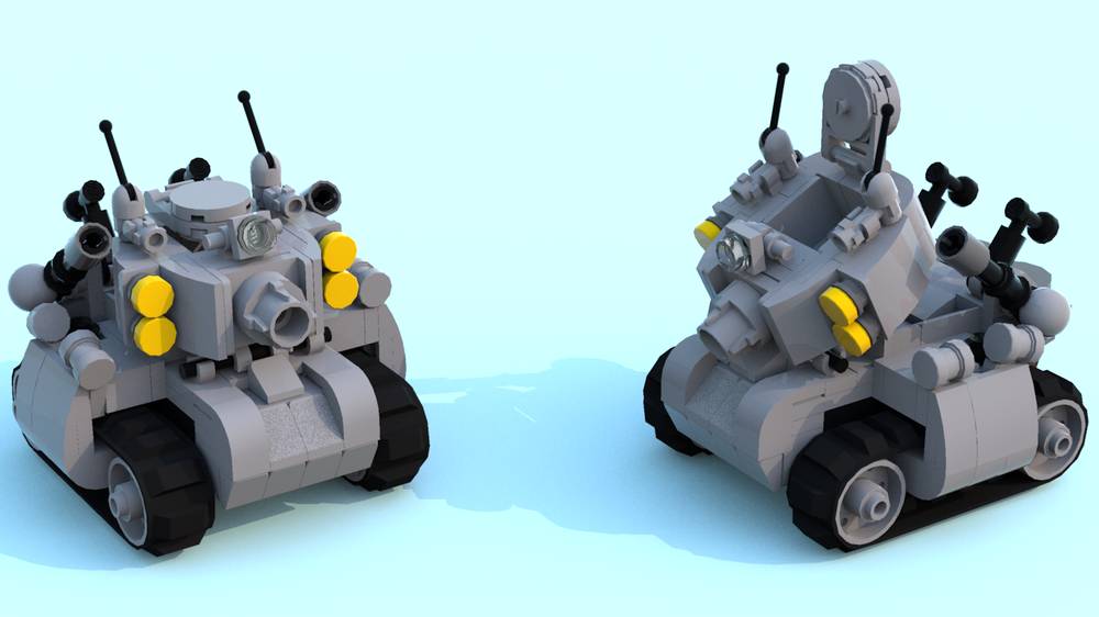 Lego metal slug - tank