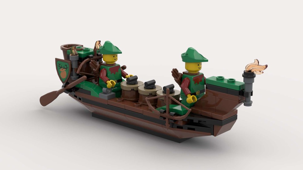 Lego Forestmen Boat