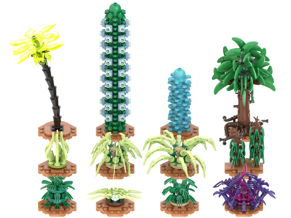 Lego Alien Plants