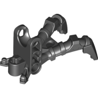 Lego Large Figure Foot, Claw with Ball Socket, Rounded Ends / Black