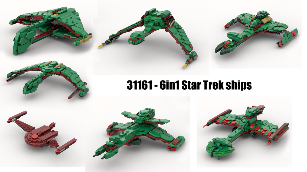 Lego 31161 - 6in1 Star Trek ships