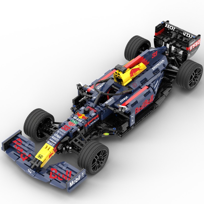 Lego Red Bull Racing Honda F1 RB16B (8386 Base) 1:10 Scale