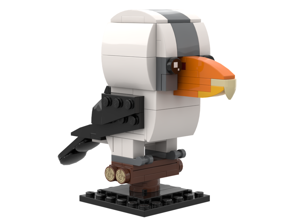 Lego Jackson's Hornbill: Birdheadz