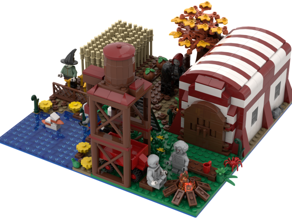 Lego Halloween Farm